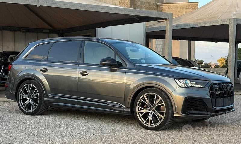 Usata Audi SQ7 S-Line 507 CV (372 kW) 2020 Grigio SUV