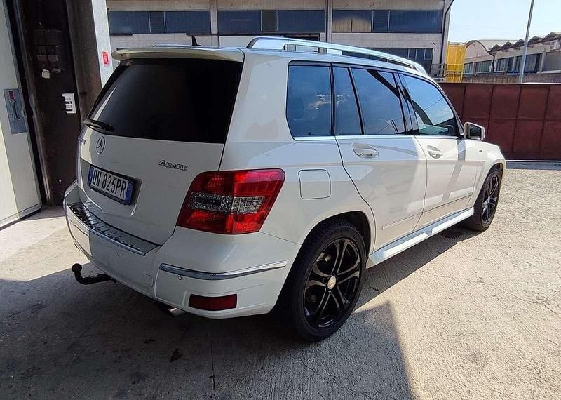 Usata Mercedes GLK220 170 CV (125 kW) 2009 Bianco SUV