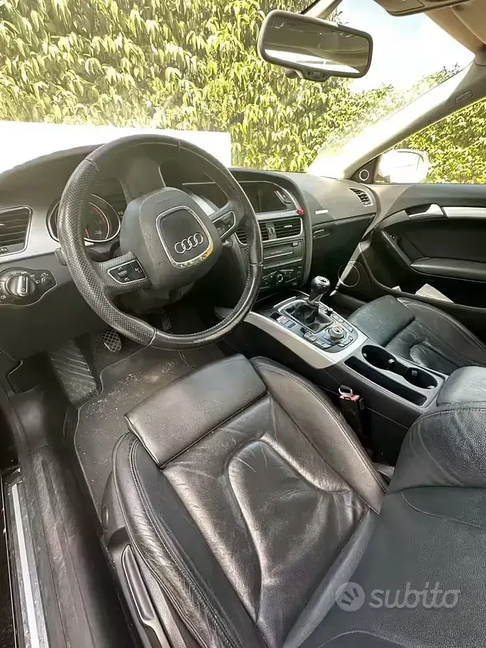 Usata Audi A5 S-Line 170 CV (125 kW) 2011 Nero Coupé