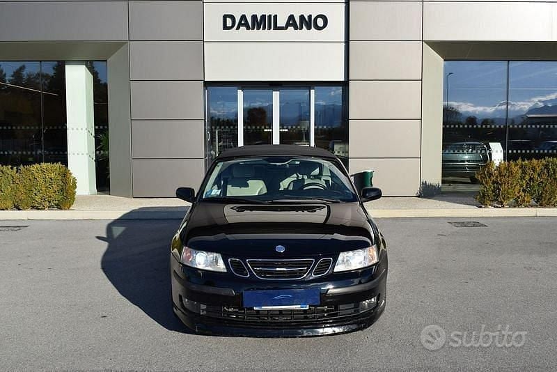 Usata Saab 9-3 Cabriolet 175 CV (128 kW) 2003 Nero Cabrio