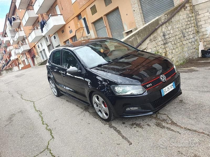 Usata VW Polo GTI 180 CV (132 kW) 2013 Nero Utilitaria