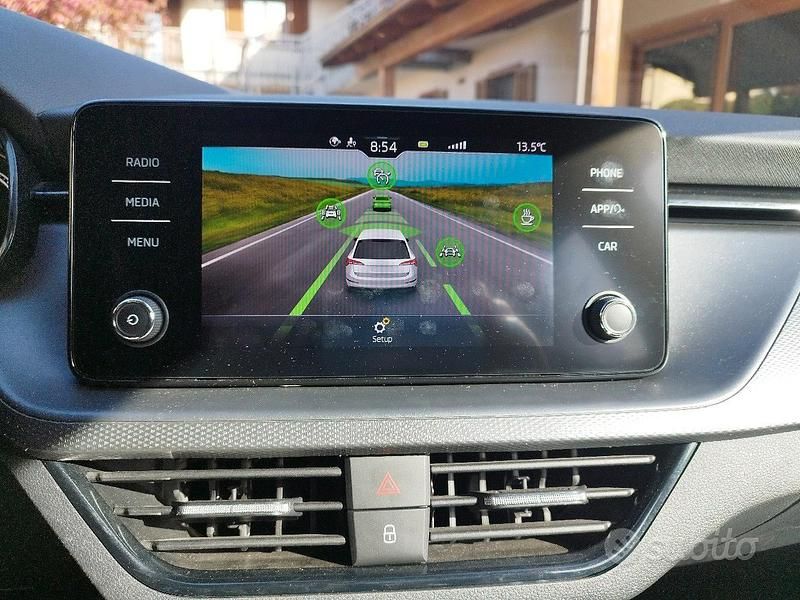 Usata Skoda Scala Ambition 110 CV (80 kW) 2021 Nero Utilitaria