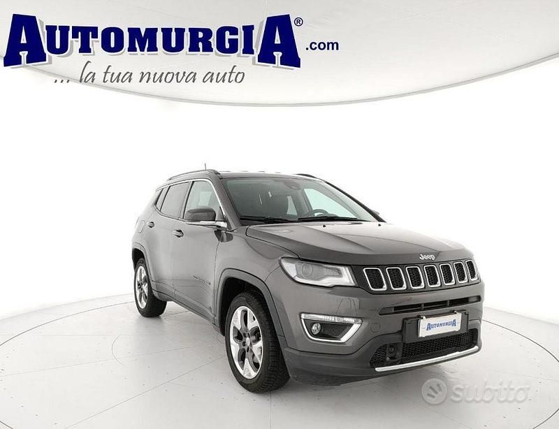 Usata Jeep Compass Limited 140 CV (102 kW) 2019 Grigio scuro SUV