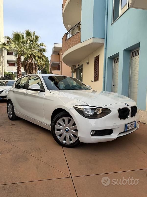 Usata BMW 116 136 CV (100 kW) 2013 Bianco Utilitaria