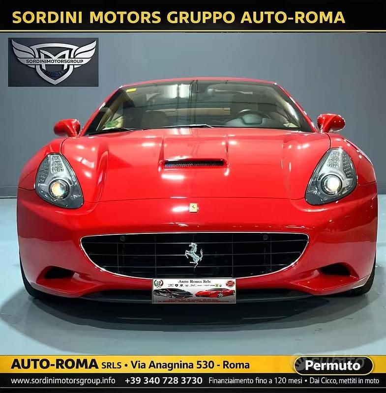 Usata Ferrari California 490 CV (360 kW) 2010 Rosso Cabrio