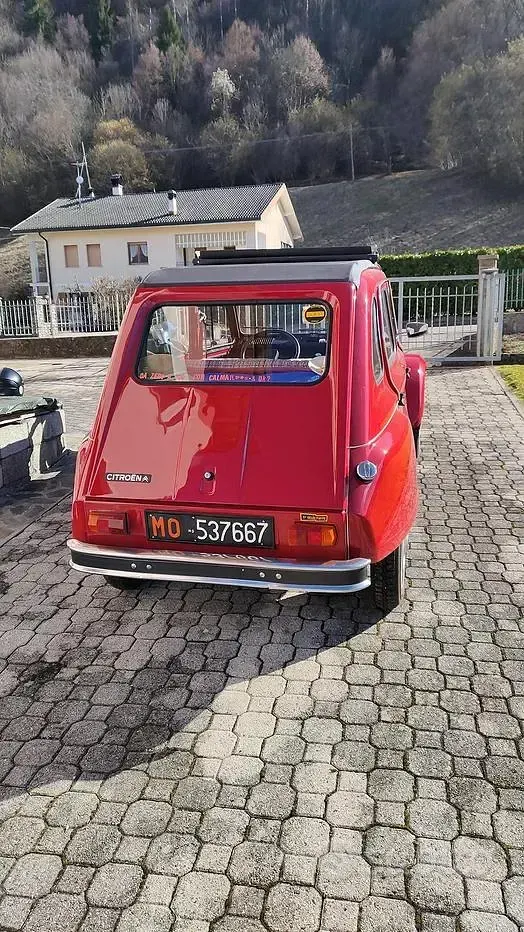 Usata Citroën Dyane 1980 Rosso Utilitaria