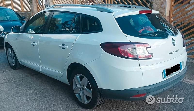 Usata Renault Mégane III 2015 Bianco Berlina