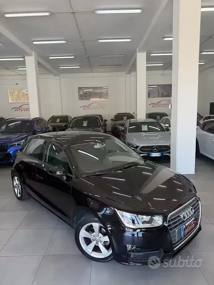 Usata Audi A1 Sport 90 CV (66 kW) 2017 Nero Utilitaria