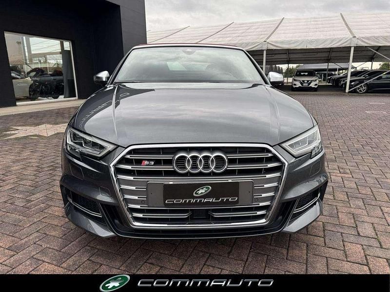 Usata Audi S3 Cabriolet S-Line 310 CV (228 kW) 2017 Grigio scuro Cabrio