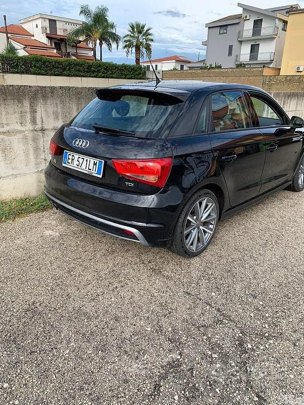 Usata Audi A1 S-Line 90 CV (66 kW) 2013 Nero Berlina