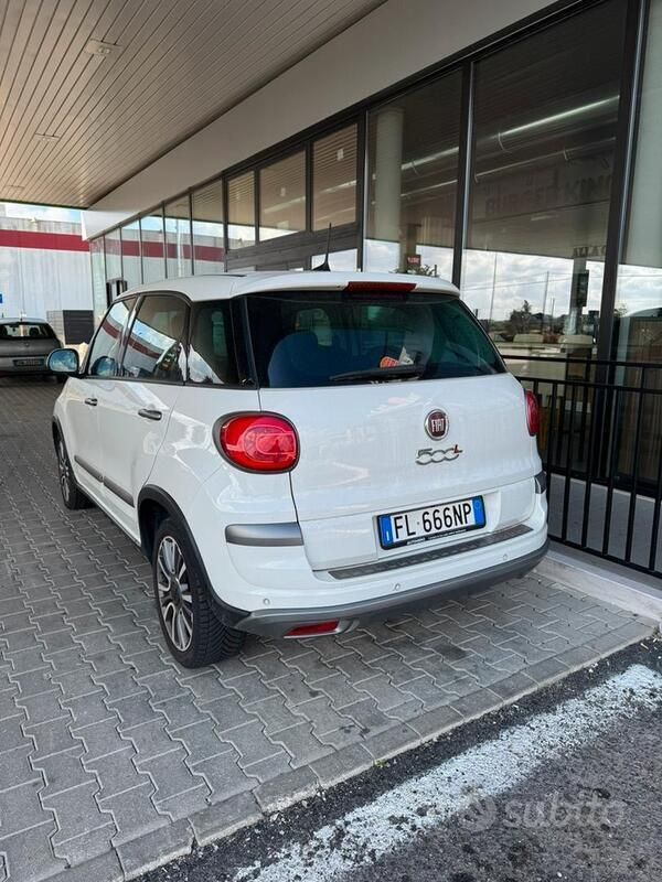 Usata Fiat 500L Cross 95 CV (69 kW) 2017 Bianco Monovolume