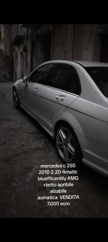 Usata Mercedes C250 Avantgarde 204 CV (150 kW) 2010 Berlina