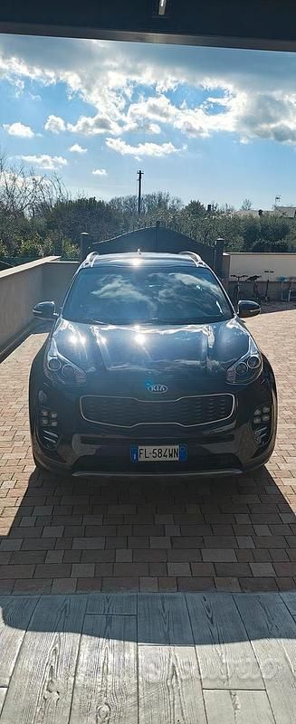Usata Kia Sportage GT-Line 141 CV (103 kW) 2017 Nero SUV