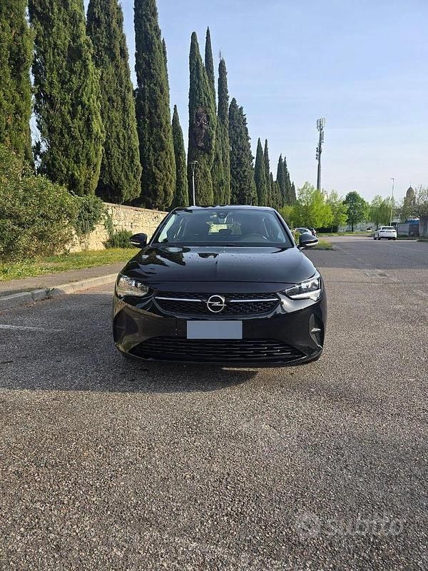 Usata Opel Corsa S 75 CV (55 kW) 2021 Nero Utilitaria