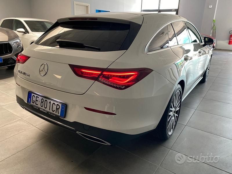 Usata Mercedes CLA200 Shooting Brake 150 CV (110 kW) 2021 Bianco Station wagon