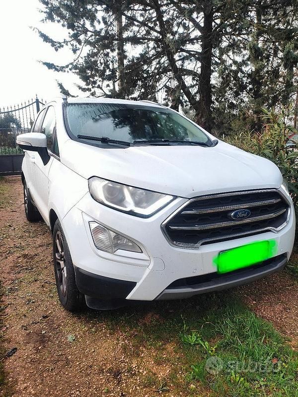 Usata Ford Ecosport 2019 Bianco SUV