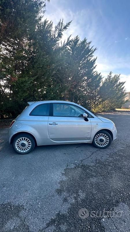 Usata Fiat 500 75 CV (55 kW) 2009 Grigio Utilitaria