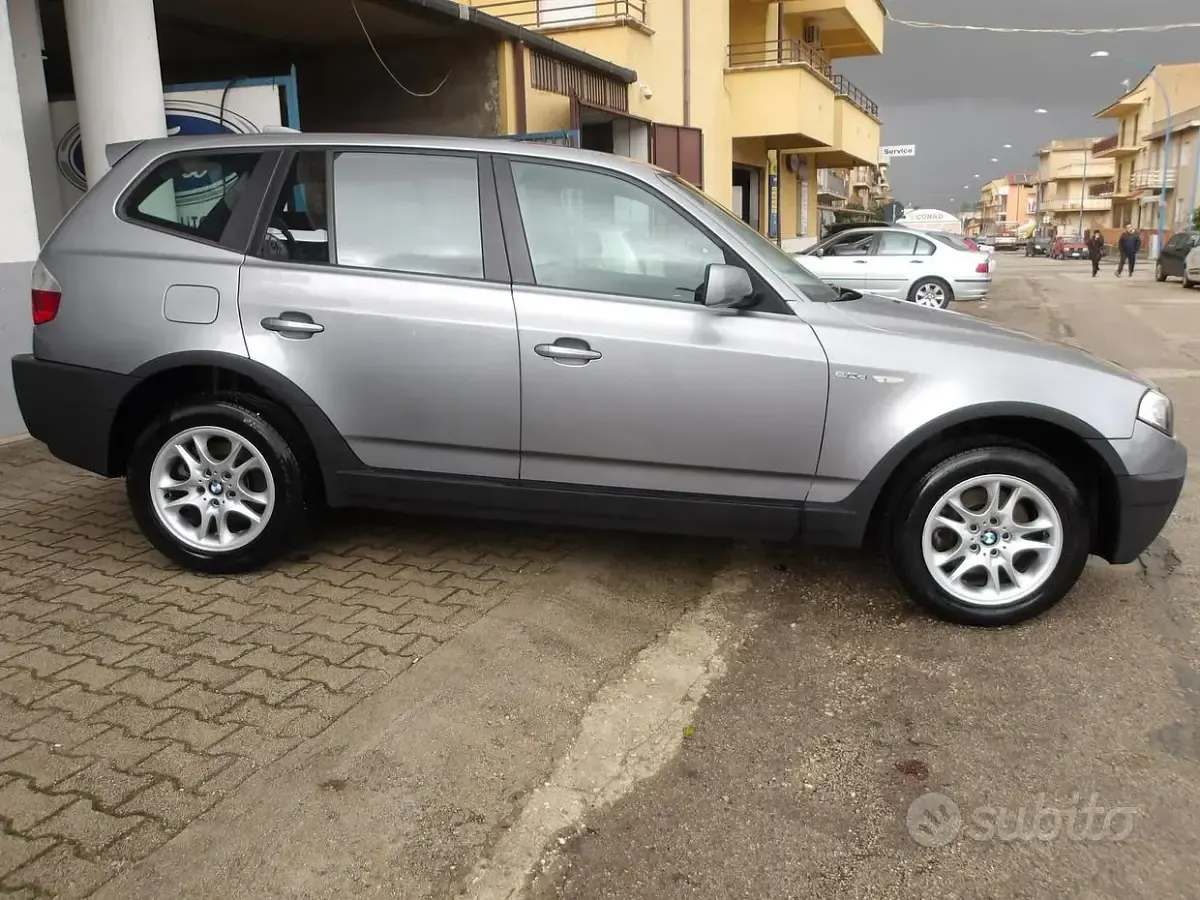 Usata BMW X3 Efficient Dynamics 150 CV (110 kW) 2006 Grigio SUV