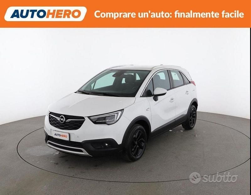 Usata Opel Crossland X 110 CV (80 kW) 2020 Bianco SUV