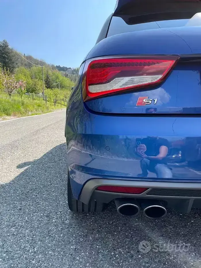 Usata Audi S1 314 CV (230 kW) 2014 Bluazzurro Utilitaria