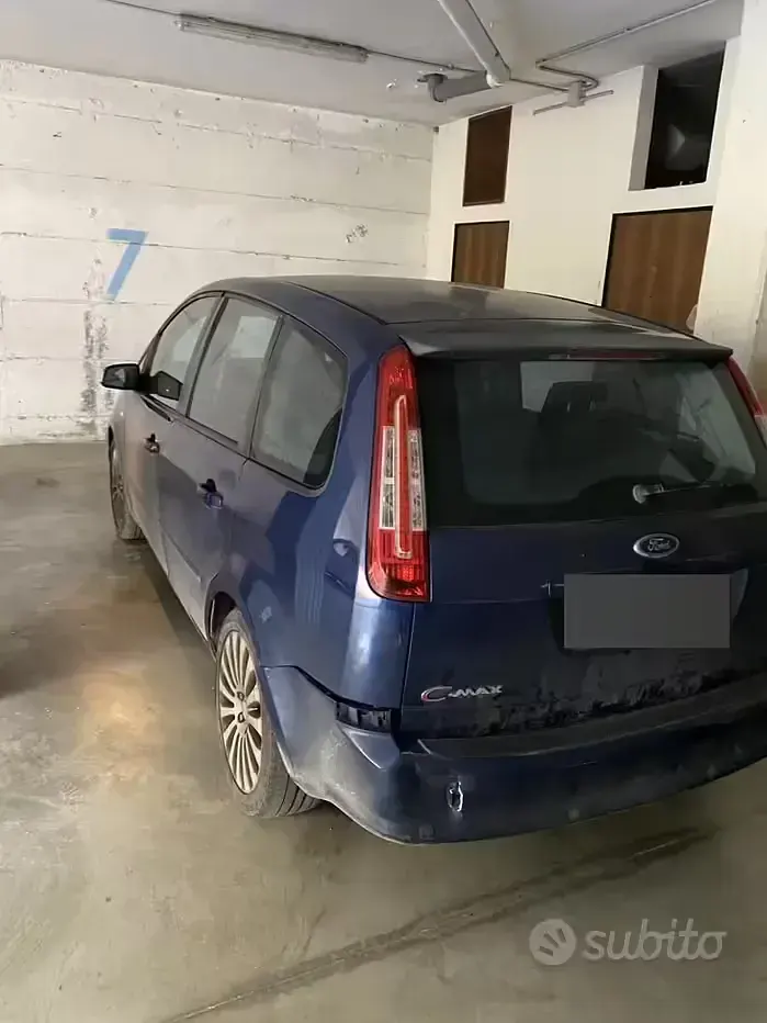 Usata Ford C-MAX Titanium 90 CV (66 kW) 2008 Blu Monovolume