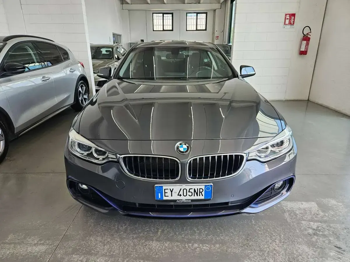 Usata BMW 420 Coupé Sport Line 184 CV (135 kW) 2015 Grigio Coupé