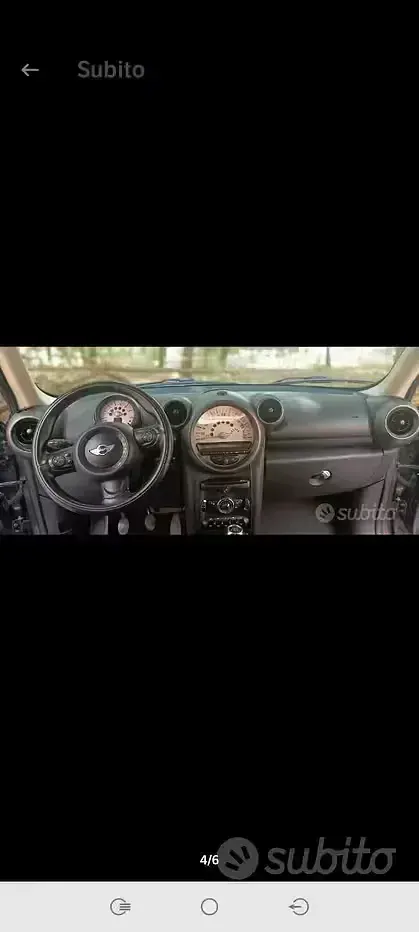 Usata Mini Cooper D Countryman 111 CV (81 kW) 2010 Nero SUV