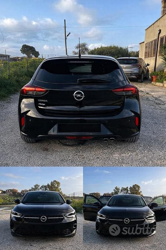 Usata Opel Corsa GS Line 131 CV (96 kW) 2022 Nero Utilitaria