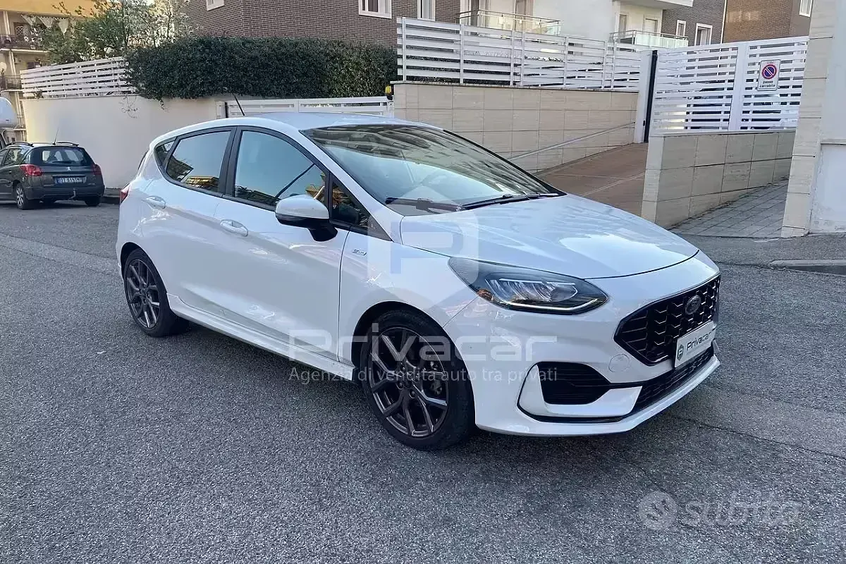 Second-hand Ford Fiesta ST-Line 125 CP (91 kW) 2024 Alb Hatchback