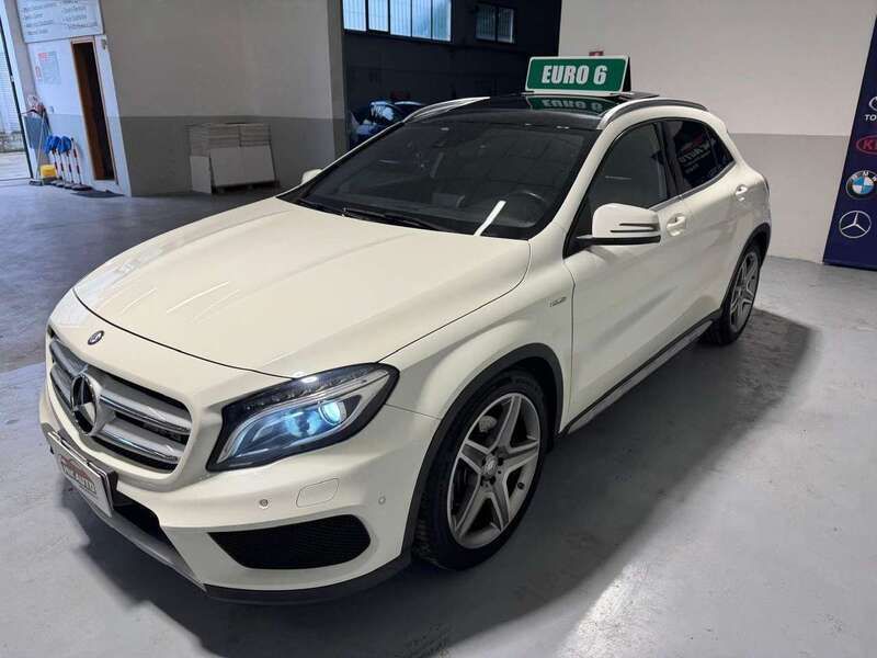 Usata Mercedes GLA220 Premium 170 CV (125 kW) 2014 Bianco SUV