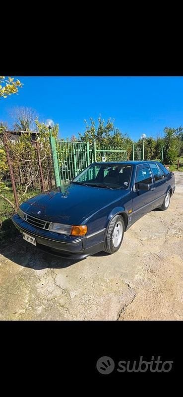 Usata Saab 9000 185 CV (136 kW) 1994 Blu Berlina