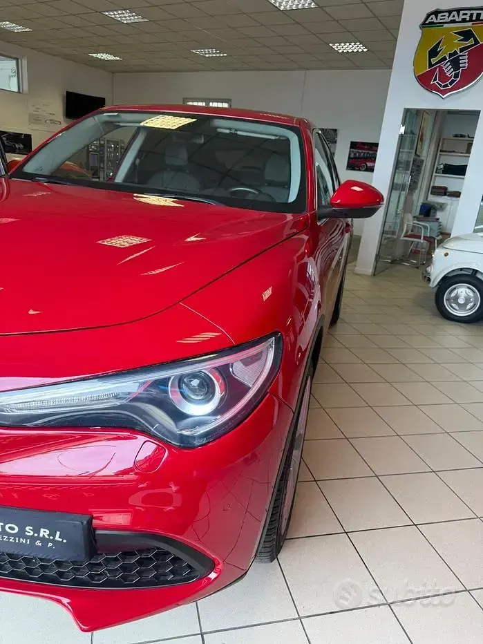 Usata Alfa Romeo Stelvio 280 CV (205 kW) 2017 Rosso SUV