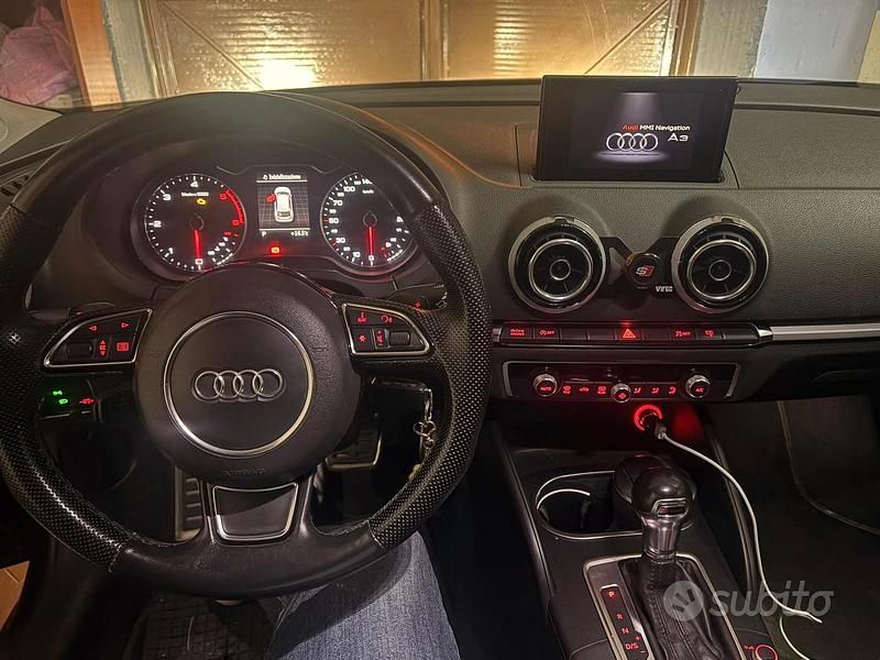 Usata Audi A3 150 CV (110 kW) 2014 Nero Berlina