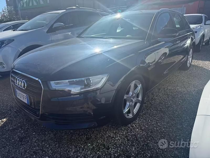 Usata Audi A6 Advanced 177 CV (130 kW) 2012 Blu Station wagon