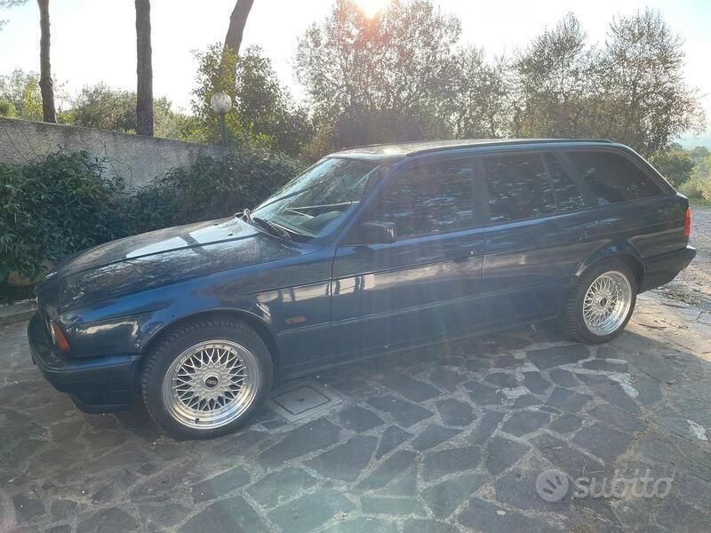 Usata BMW 520 150 CV (110 kW) 1993 Blu/azzurro Station wagon
