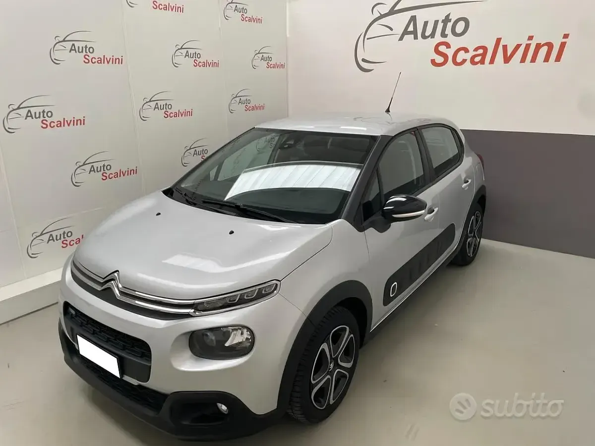 Begagnad Citroën C3 82 HK (60 kW) 2017 Grå Sedan