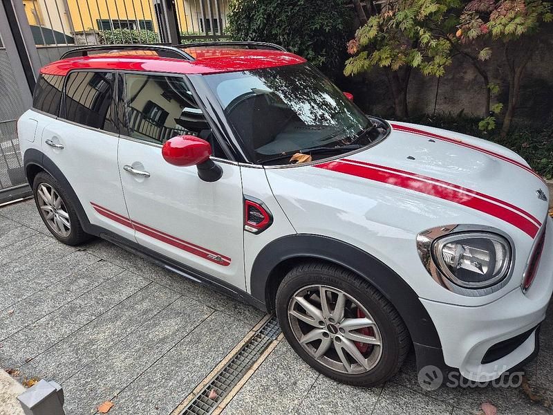 Bianco Usata 2019 Mini John Cooper Works Countryman SUV | 26.500 € (Buon prezzo) - Immagine 1/4