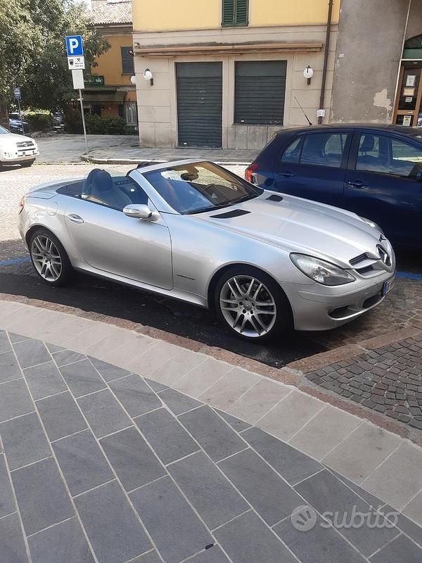 Usata Mercedes SLK200 2007 Grigio Cabrio