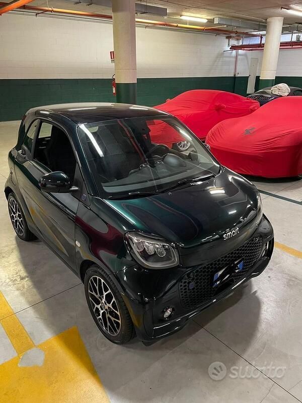 Verde Usata 2022 Smart ForTwo Electric Drive Coupé | 13.000 € - Immagine 1/4