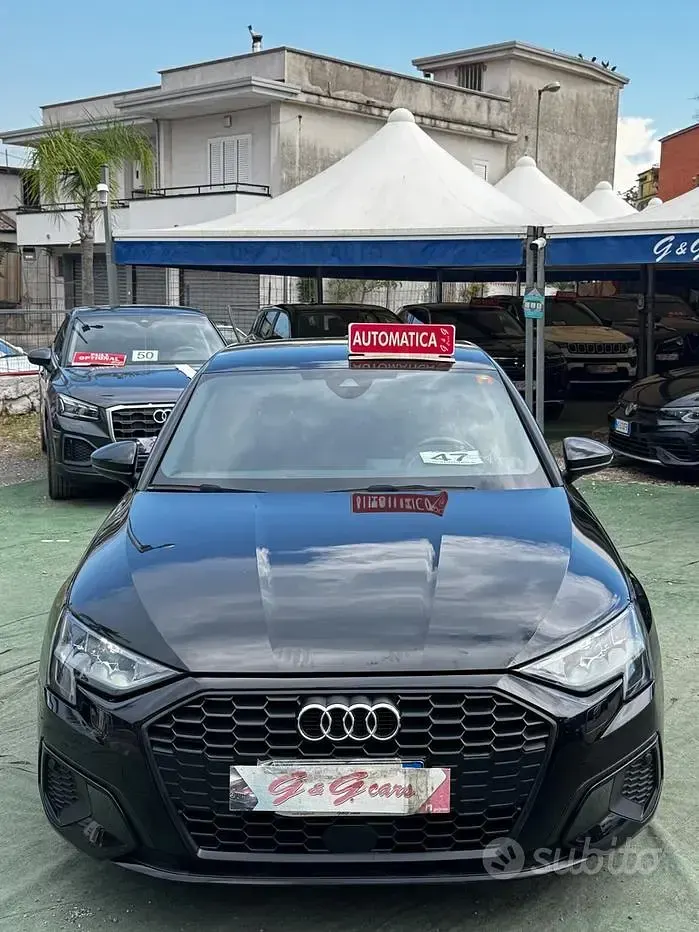 Usata Audi A3 Advanced 116 CV (85 kW) 2021 Nero Berlina