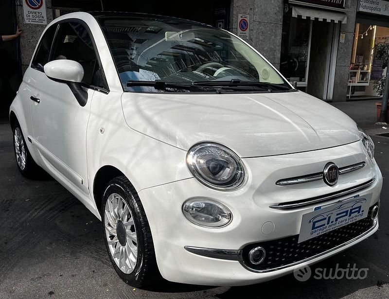Usata Fiat 500 Lounge 69 CV (50 kW) 2017 Bianco Berlina