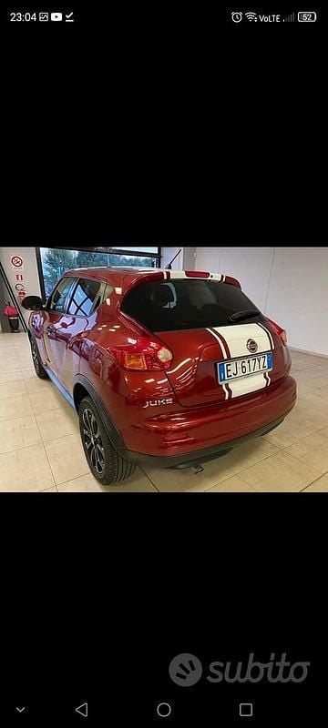Usata Nissan Juke 190 CV (139 kW) 2011 Rosso SUV