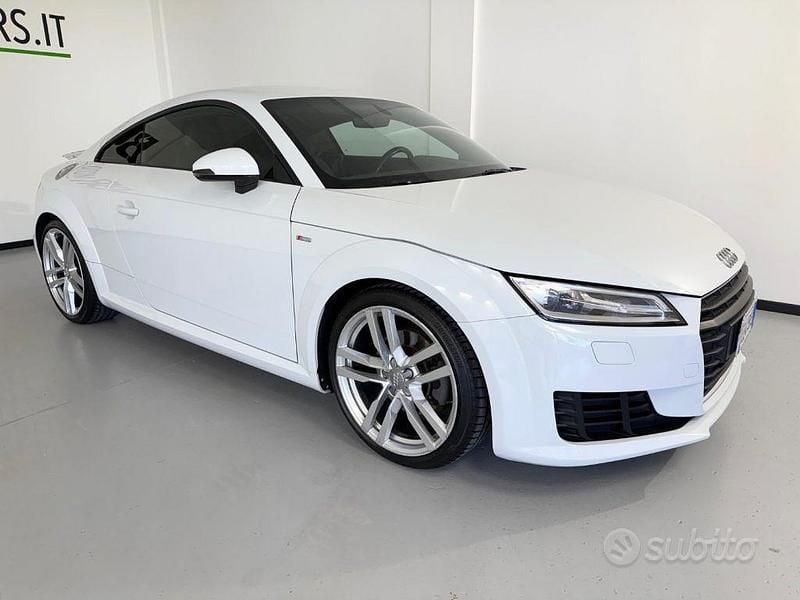 Usata Audi TT S-Line 184 CV (135 kW) 2015 Bianco Coupé
