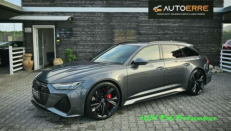 Usata Audi RS6 Performance 630 CV (463 kW) 2023 Grigio Station wagon