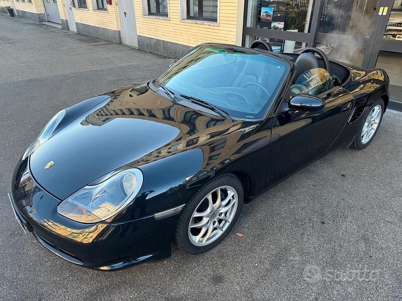 Usata Porsche Boxster 228 CV (167 kW) 2003 Nero Cabrio