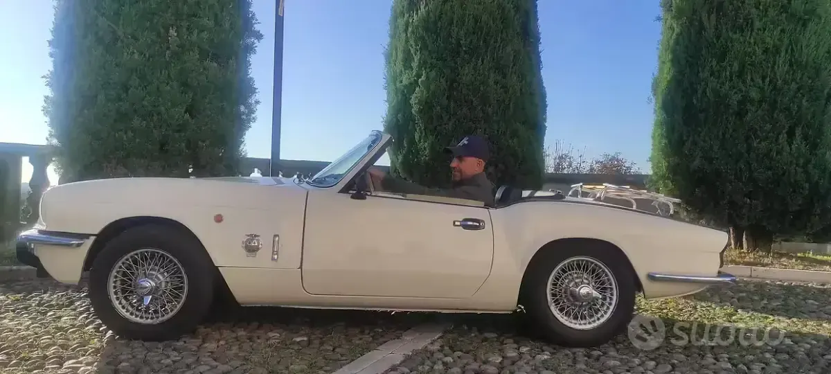 Usata Triumph Spitfire 1970 Bianco Cabrio