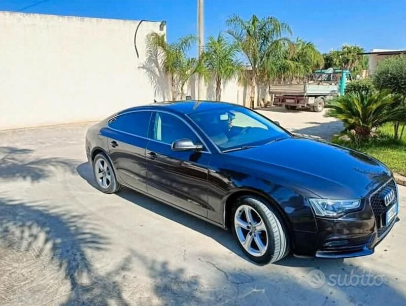 Usata Audi A5 S-Line 170 CV (125 kW) 2015 Nero Coupé