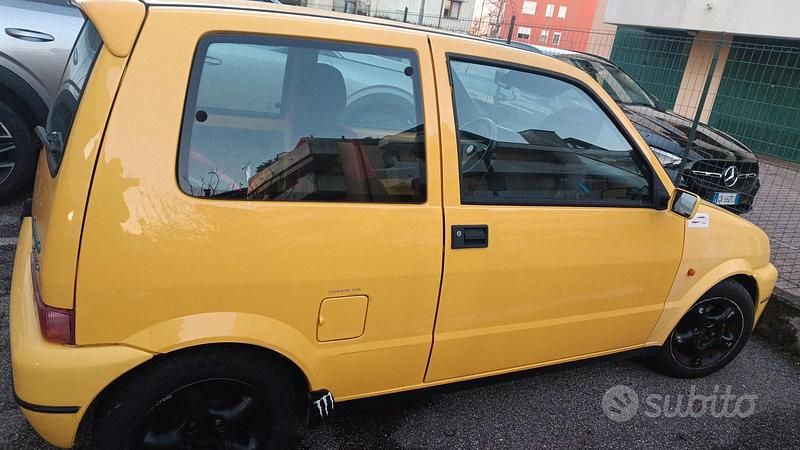 Usata Fiat Cinquecento 1997 Giallo Utilitaria