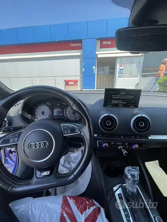 Usata Audi S3 116 CV (85 kW) 2016 Bluazzurro Berlina