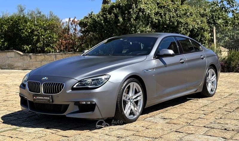 Usata BMW 640 M Sport 313 CV (230 kW) 2017 Gray Coupé